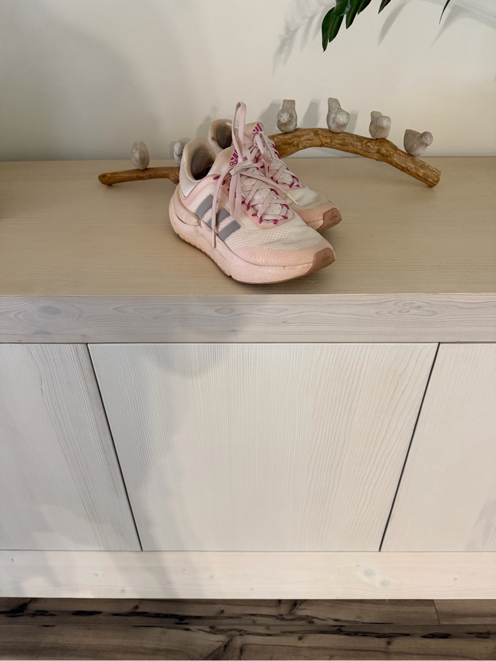 Adidas Pink Athletic Sneakers